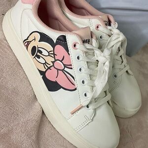 ALDI Disney Mickey Minnie Mouse Ladies Character Sneakers Shoes Womens Size 8